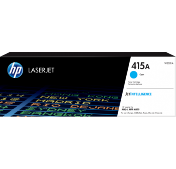 TONER ORIGINAL HP 415A LASERJET CYAN Référence: W2031A