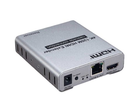 Extender HDMI 4K 120M Cascade Connexion Via Cat5e CAT6 RJ45 Ethernet Câble Réseau TX RX - W-D-LINK
