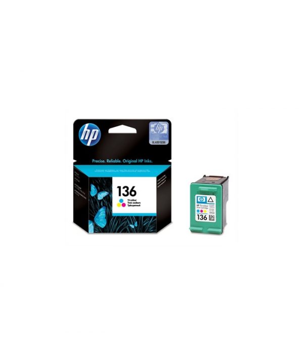 CARTOUCHE ORIGINALE HP 136 TROIS COULEURS (C9361HE) Référence: C9361HE