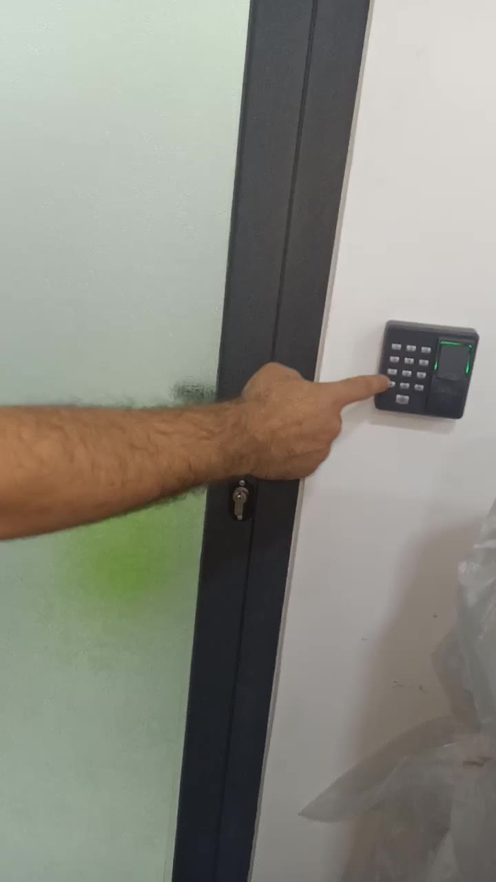 Installation lecteur badge porte tanger