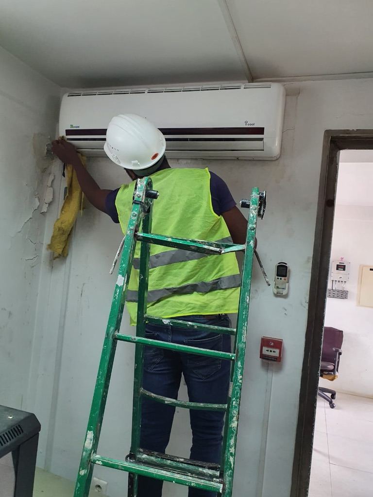 Installation climatisation CMS GLOBAL Tanger